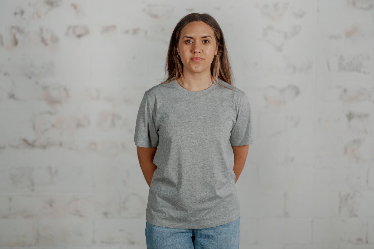 Diva Tee - Grey Marle